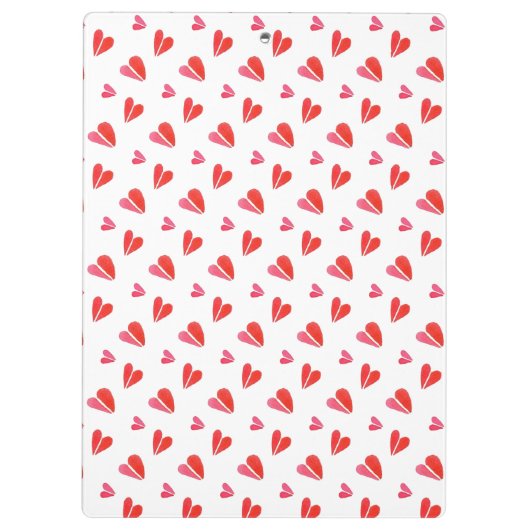 MINI HEARTS-Zwischenablage Klemmbrett (Rückseite)