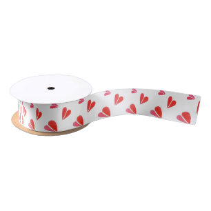 MINI HERZEN 3,8 cm breites Satinband