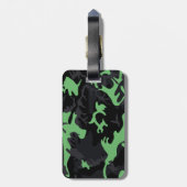 Mini Highlights Camouflage Gepäckanhänger (Rückseite vertikal)