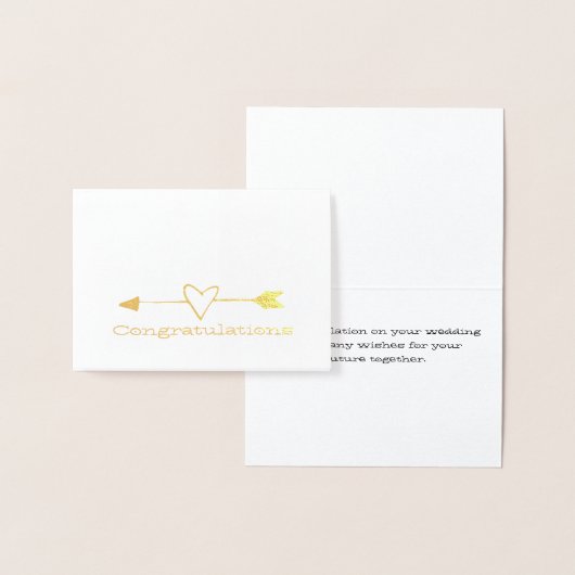 Mini-Hochzeitskarte für Braut und Groom Birds Folienkarte (Anzeige)