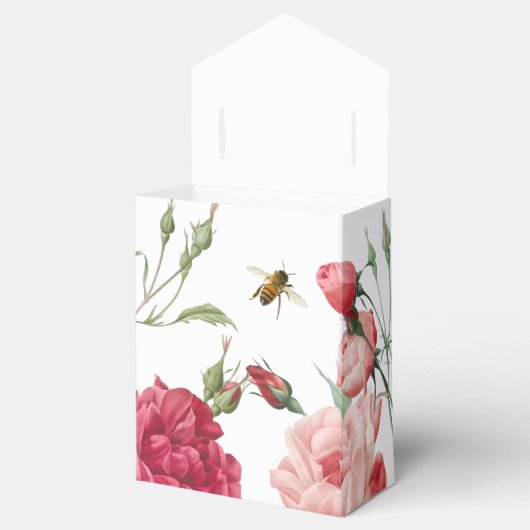 Mini Honeybee & Rose Geschenkboxen für Lip Balm Tr Geschenkschachtel (Geöffnet)