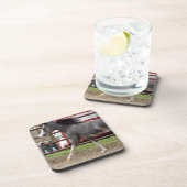 Mini Horse in Liberty Class Getränkeuntersetzer (Rechte Seite)