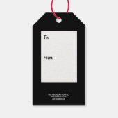 Mini Hot Cocoa Bomb Tag Geschenkanhänger (Rückseite)