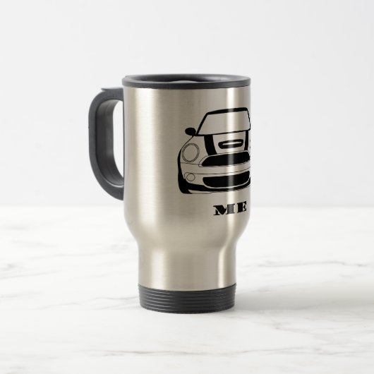 MINI ich Reise-Tasse 15oz Reisebecher (Vorderseite Links)