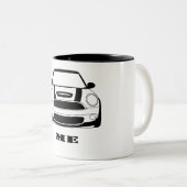 MINI ich zwei Ton-Tasse Zweifarbige Tasse (VorderseiteRechts)