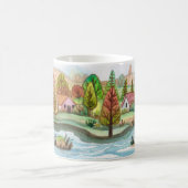 Mini Island Hütte Lakescape Kaffeetasse (Mittel)
