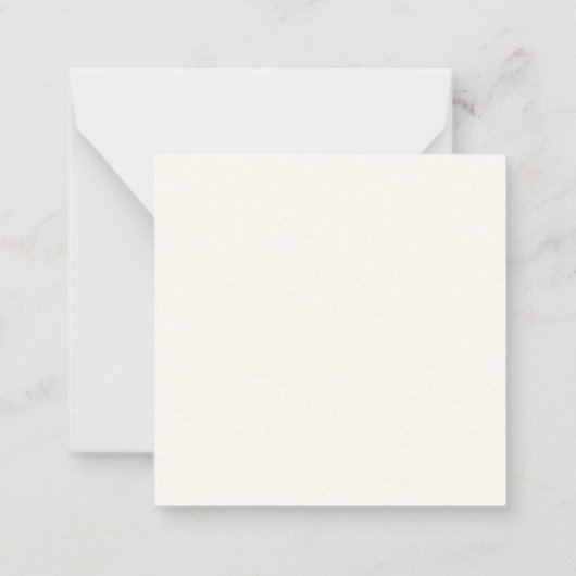 Mini Ivory Certificate of Authenticity for Art Mitteilungskarte (Rückseite)