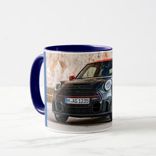 Mini John Cooper arbeitet Tasse (Vorderseite Links)