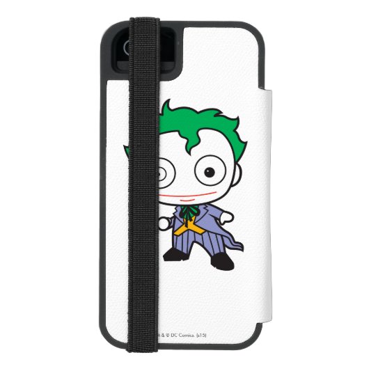 Mini Joker Incipio iPhone Geldbeutel-Hülle (Folio Rückseite)