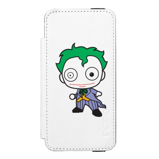 Mini Joker Incipio iPhone Geldbeutel-Hülle (Folio Vorderseite)