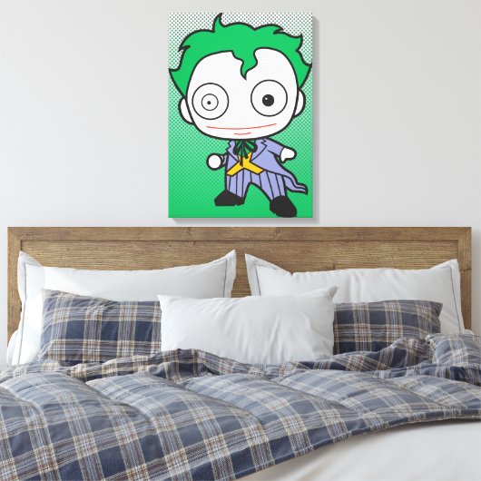 Mini Joker Leinwanddruck (Insitu (Schlafzimmer))