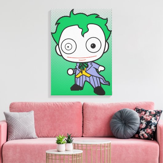 Mini Joker Leinwanddruck (Insitu (Wohnzimmer))