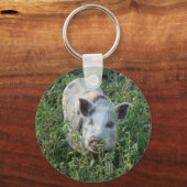 Mini Juliana Pet Pig Schlüsselanhänger (Vorderseite)