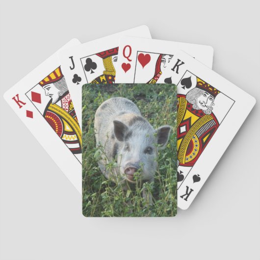 Mini Juliana Pig Spielkarten (Rückseite)