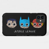 Mini Justice League Heads Sketch Case-Mate iPhone Hülle (Rückseite (Horizontal))