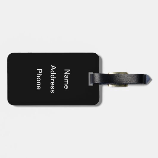 Mini Justice League Sketch Gepäckanhänger (Rückseite horizontal)