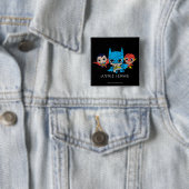 Mini Justice League Skizze Button (Beispiel)