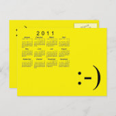 Mini-Kalender 2011 Postkarte (Vorne/Hinten)