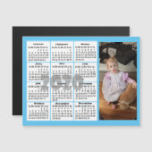 Mini-Kalender für benutzerdefinierte Fotos Magneteinladung (Vorne/Hinten)
