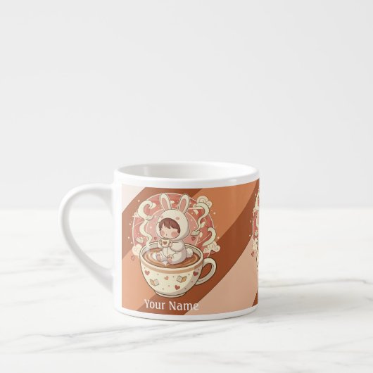 Mini-Kaninchen-Espresso-Tasse Espressotasse (Links)