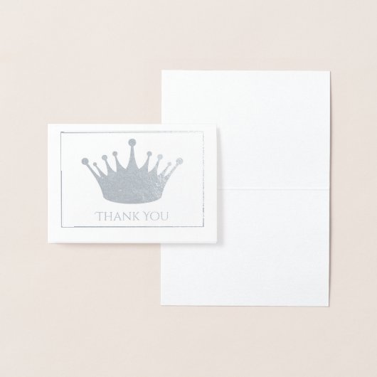 Mini-Karte für die Silver Foil Crown Folienkarte (Anzeige)