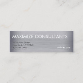 Mini-Karten für Titanmetalle Mini Visitenkarte