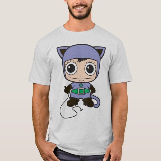 Mini Katzenfrau T-Shirt (Vorderseite)