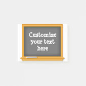 Mini-Klassenzimmer Post-it Klebezettel (Vorderseite)