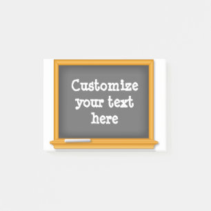 Mini-Klassenzimmer Post-it Klebezettel