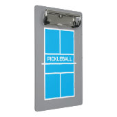 Mini-Klemmbrett für Pickleball-Sporttrainer Mini Klemmbrett (Schrägansicht)