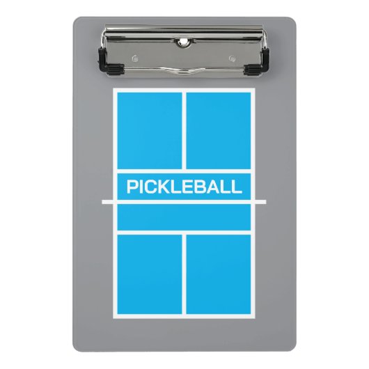 Mini-Klemmbrett für Pickleball-Sporttrainer Mini Klemmbrett (Vorderseite)