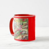 Mini-Koch in der Küche Tasse (Vorderseite Links)