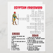 Mini-Kreuzworträtsel Feiertagskarte (Vorne/Hinten)