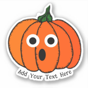 Mini Kürbis Halloween Aufkleber