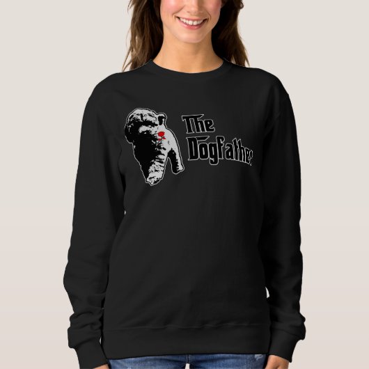Mini Labradoodle Der Hundevater Sweatshirt (Vorderseite)