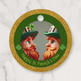 Mini Leprechaun St Patrick's Day Dank RFT04 Geschenkanhänger