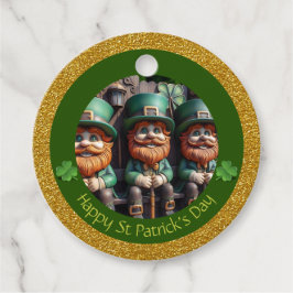 Mini Leprechaun St Patrick's Day Dank RFT10 Geschenkanhänger