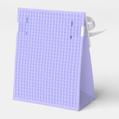 Mini Lila Diamond Pattern Geschenkschachtel (Rückseite)