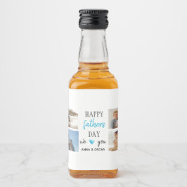 Mini Liquor Flasche Labels Geschenk des Vaters Alkoholflaschenetikett