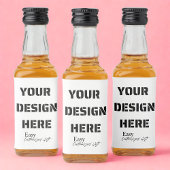 Mini-Liquor-Flaschenetiketten 3 Zoll x 2 Zoll Alkoholflaschenetikett