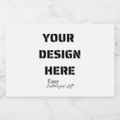 Mini-Liquor-Flaschenetiketten 3 Zoll x 2 Zoll Alkoholflaschenetikett (Einzelnes Label)