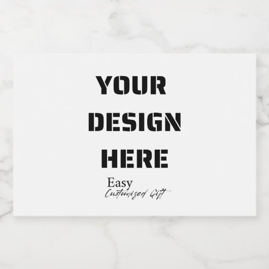 Mini-Liquor-Flaschenetiketten 3 Zoll x 2 Zoll Alkoholflaschenetikett (Einzelnes Label)