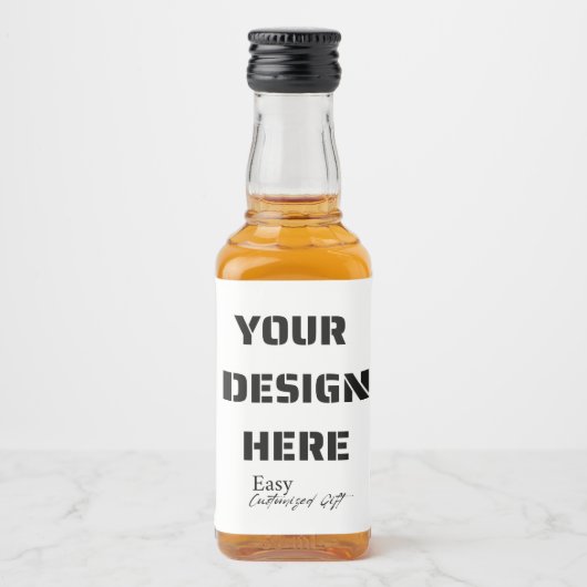 Mini-Liquor-Flaschenetiketten 3 Zoll x 2 Zoll Alkoholflaschenetikett (Vorderseite)
