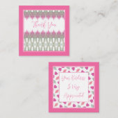 Mini Little Vielen Dank Mitteilungskarte (Vorne/Hinten)