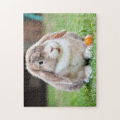 Mini Lop Bunny Rabbit Puzzle (Vertikal)