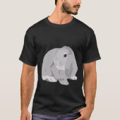 Mini Lop Bunny T-Shirt (Vorderseite)