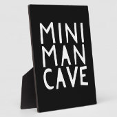 Mini Man Cave Kid's room Sign Fotoplatte (Seite)