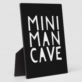 Mini Man Cave Kid's room Sign Fotoplatte