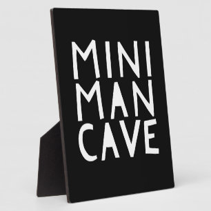 Mini Man Cave Kinderzimmer Schild  Fotoplatte