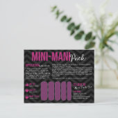 Mini-Mani Pack Postkarten (Stehend Vorderseite)
